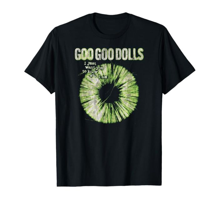 Exploring The Goo Goo Dolls Merch: Quality and Authenticity